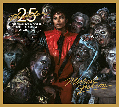 Michael Jackson : couverture “THRILLER 25TH ANNIVERSARY EDITION”