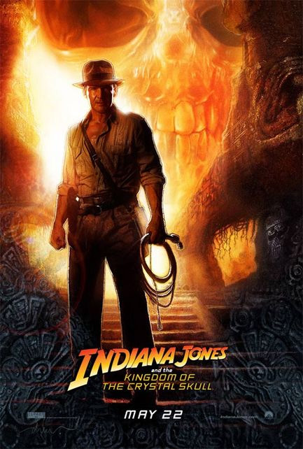Affiche de Indiana Jones et le Royaume du crane de cristal