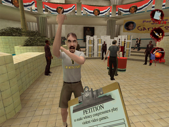 Un extrait du jeu vidéo Postal 2
