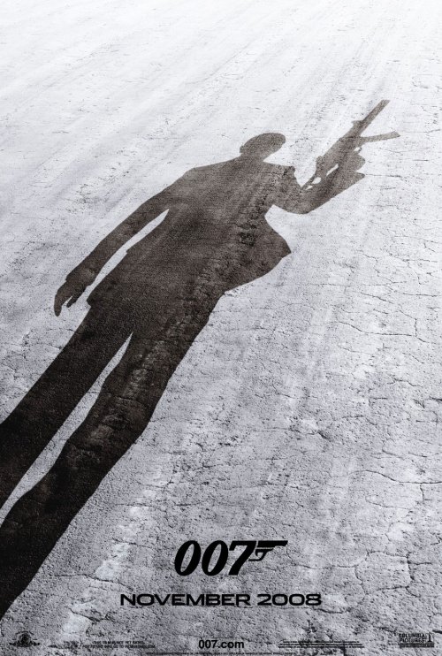 quantum of solace james bond affiche