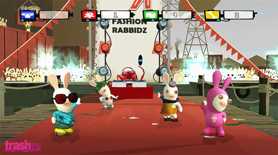 Les Lapins Crétins de retour sur WiiFit ![Ubidays 2008]