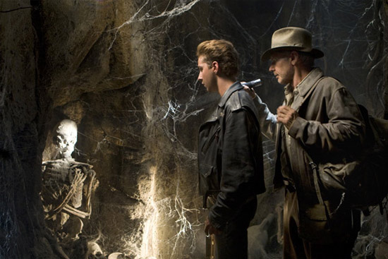 Indiana jones 4 le royaume du crane de cristal : visuel