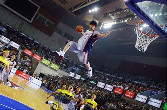 Après le foot, Shaolin Basket