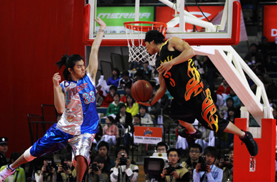 Après le foot, Shaolin Basket