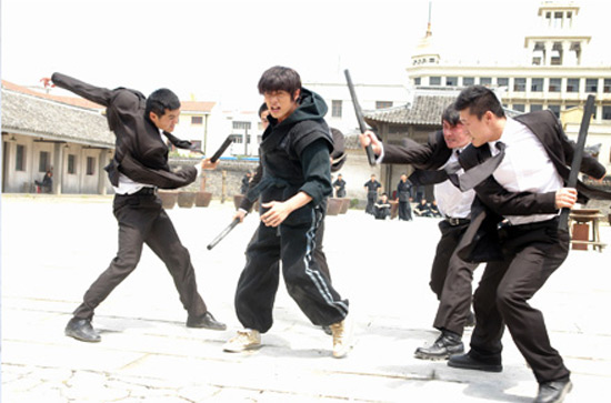 Après le foot, Shaolin Basket