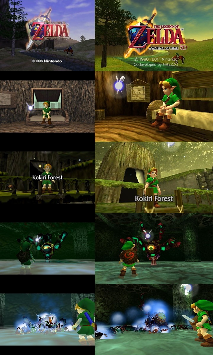 The Legend of Zelda : Ocarina of Time 3D en images et vidéos