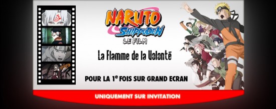 « Naruto Shippuden : La Flamme de la Volonté ! » au ciné